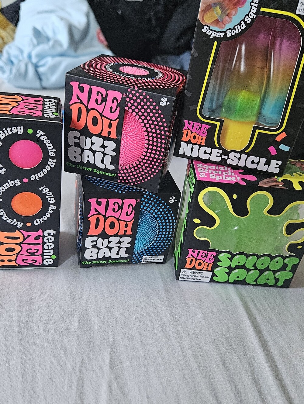 Kids Toy Bundle - Pink, Blue, Green